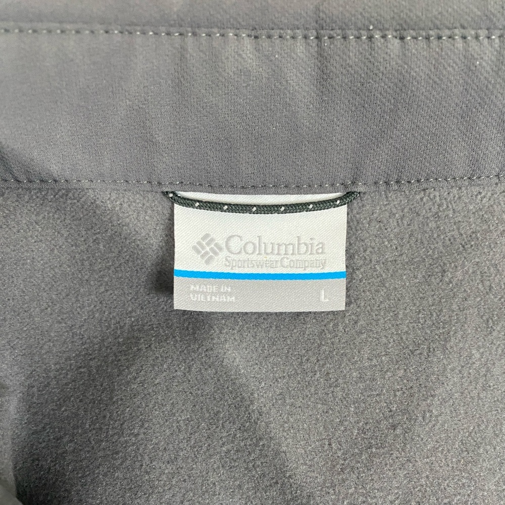 Columbia Men’s Black Mesa Fleece Lined Shirt Jacket  in Gray Size Large - Picture 2 of 7